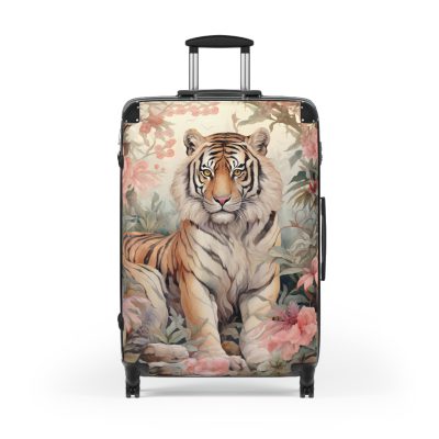 Majestic Tiger Suitcase - A fierce and stylish travel companion for the bold explorer.