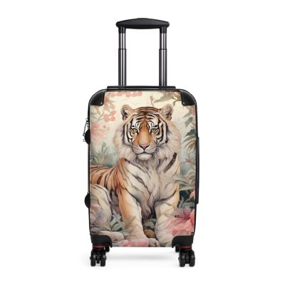 Majestic Tiger Suitcase - A fierce and stylish travel companion for the bold explorer.