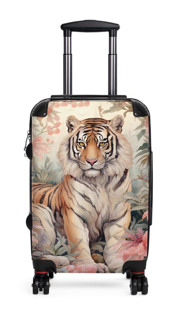 Majestic Tiger Suitcase - A fierce and stylish travel companion for the bold explorer.