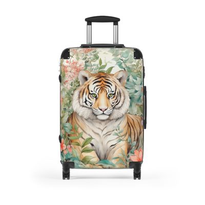 Majestic Tiger Suitcase - A fierce and stylish travel companion for the bold explorer.