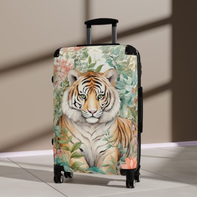 Majestic Tiger Suitcase - A fierce and stylish travel companion for the bold explorer.