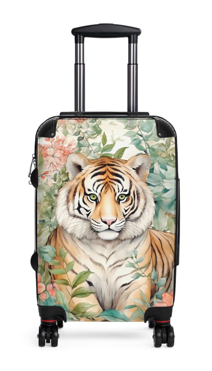 Majestic Tiger Suitcase - A fierce and stylish travel companion for the bold explorer.