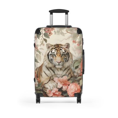 Majestic Tiger Suitcase - A fierce and stylish travel companion for the bold explorer.