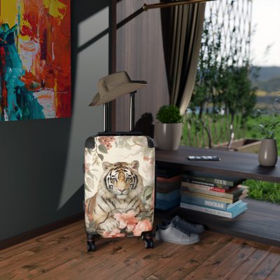 Majestic Tiger Suitcase - A fierce and stylish travel companion for the bold explorer.