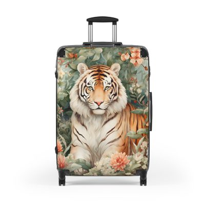 Majestic Tiger Suitcase - A fierce and stylish travel companion for the bold explorer.