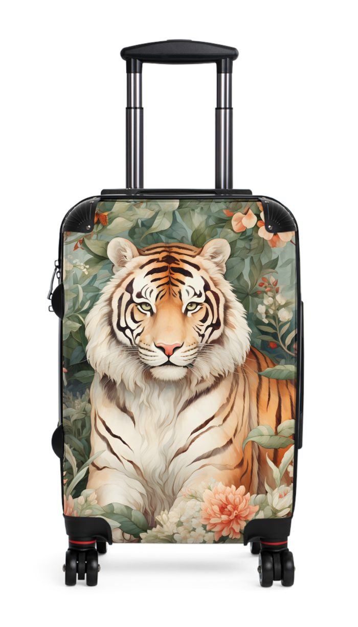 Majestic Tiger Suitcase - A fierce and stylish travel companion for the bold explorer.