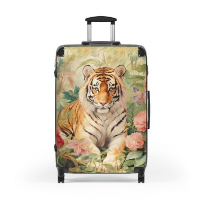 Majestic Tiger Suitcase - A fierce and stylish travel companion for the bold explorer.