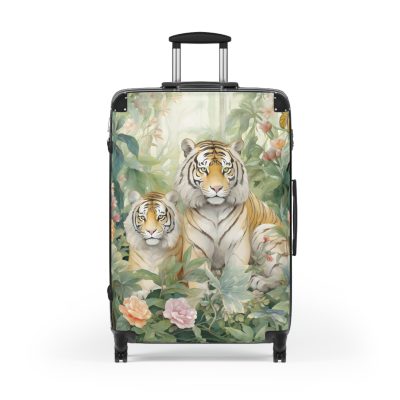 Majestic Tiger Suitcase - A fierce and stylish travel companion for the bold explorer.