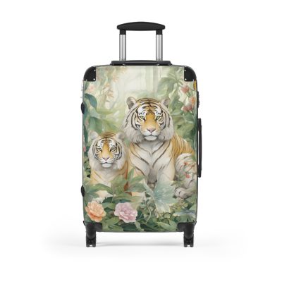 Majestic Tiger Suitcase - A fierce and stylish travel companion for the bold explorer.