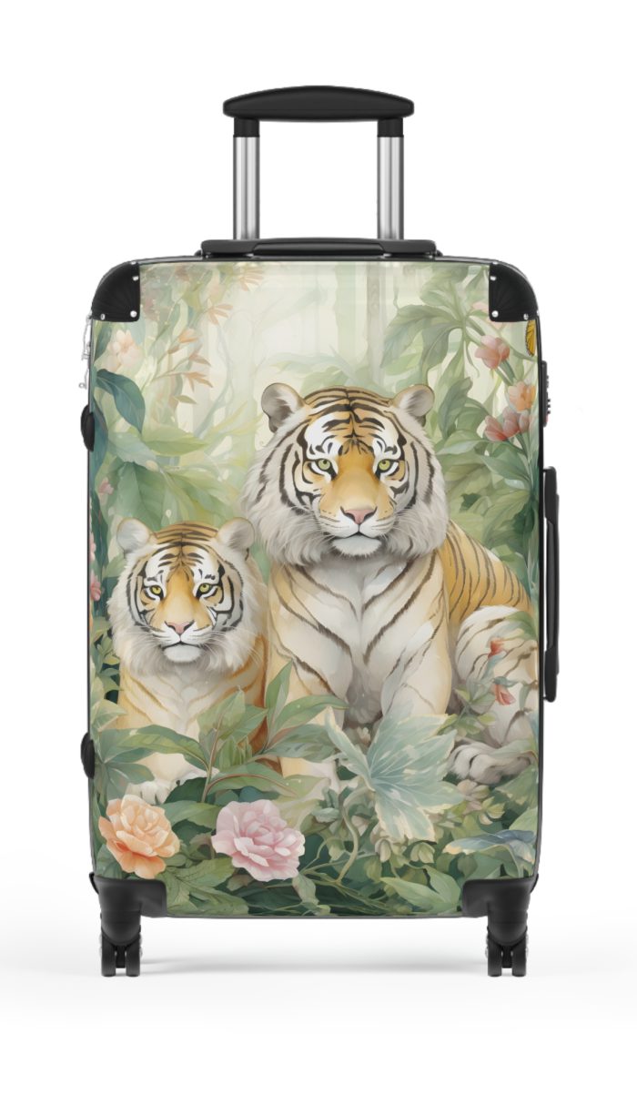 Majestic Tiger Suitcase - A fierce and stylish travel companion for the bold explorer.