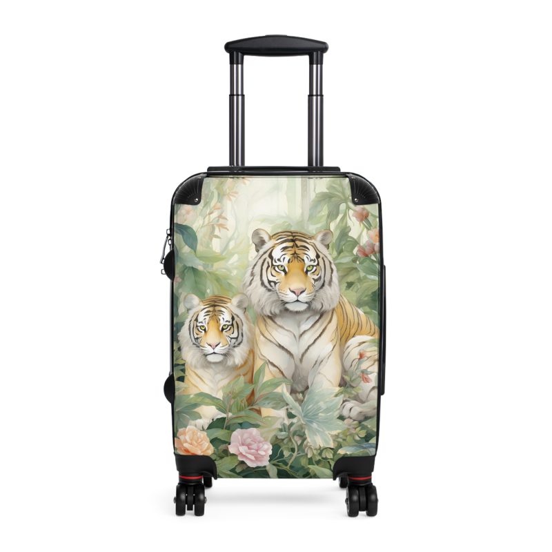 Majestic Tiger Suitcase - A fierce and stylish travel companion for the bold explorer.