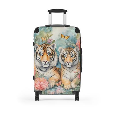 Majestic Tiger Suitcase - A fierce and stylish travel companion for the bold explorer.