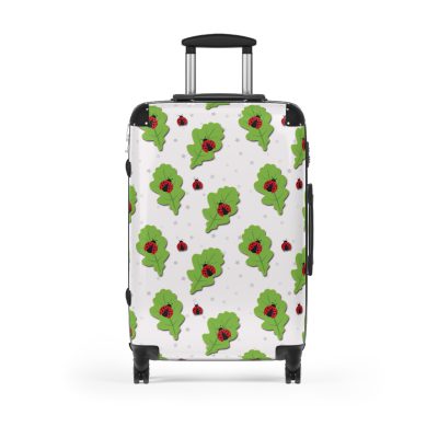 Cute Ladybug Suitcase - Adorable travel companion featuring a charming ladybug design, bringing joy to your journeys.