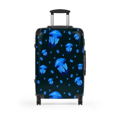 Jellyfish Suitcase - Experience the allure of the ocean wherever you go with this stunning and practical travel companion.