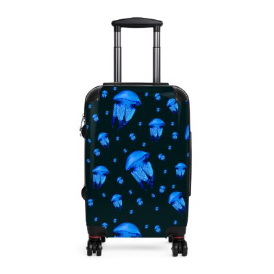 Jellyfish Suitcase - Experience the allure of the ocean wherever you go with this stunning and practical travel companion.