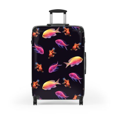 Fish Suitcase - Kids' luggage featuring a colorful fish design, perfect for young adventurers.