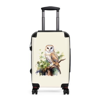 Owl Suitcase - A cute animal luggage with an adorable owl design, ideal for animal lovers who want to travel with whimsy.