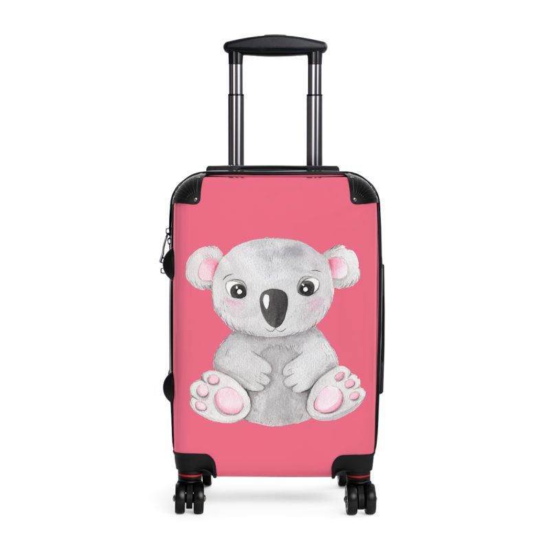 Cute Baby Koala Suitcase - Elevate your journeys with this charming companion, featuring delightful baby koala motifs for adorable adventures.