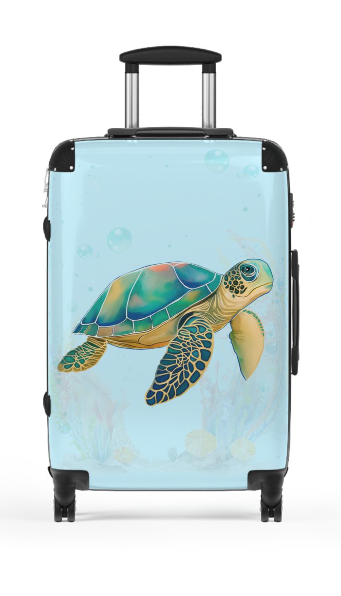 Turtle Suitcase - A seamless blend of elegance and durability, ensuring your travels are as stylish as they are secure.