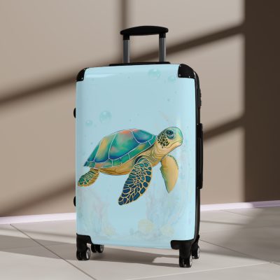 Turtle Suitcase - A seamless blend of elegance and durability, ensuring your travels are as stylish as they are secure.