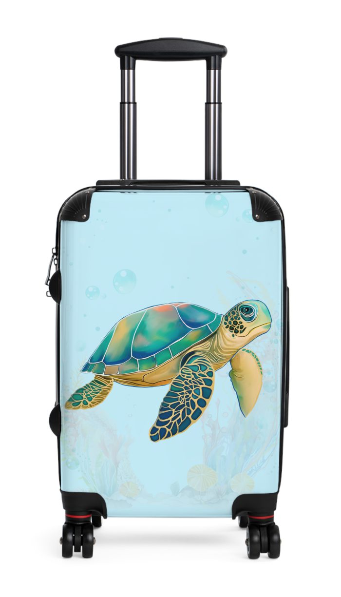 Turtle Suitcase - A seamless blend of elegance and durability, ensuring your travels are as stylish as they are secure.