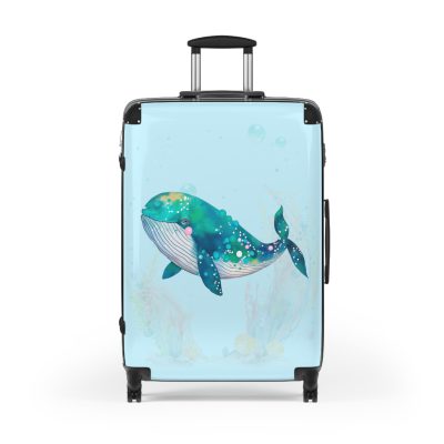 Dolphin Suitcase - A travel companion designed for both style and durability, making every journey a graceful swim through elegance.