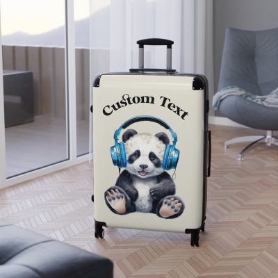 Cute Baby Panda Custom Suitcase - Travel in adorable style with a personalized design featuring cute baby pandas.Cute Baby Panda Custom Suitcase - Travel in adorable style with a personalized design featuring cute baby pandas.