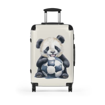 Cute Baby Panda Suitcase - Whimsical and charming luggage, perfect for adorable adventures with its custom design of cute baby pandas.