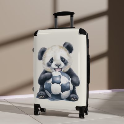 Cute Baby Panda Suitcase - Whimsical and charming luggage, perfect for adorable adventures with its custom design of cute baby pandas.