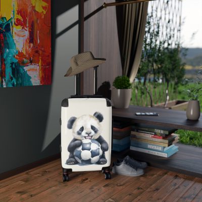 Cute Baby Panda Suitcase - Whimsical and charming luggage, perfect for adorable adventures with its custom design of cute baby pandas.