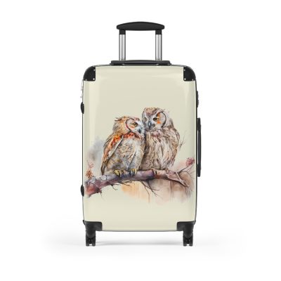 Owl Suitcase - A cute animal luggage with an adorable owl design, ideal for animal lovers who want to travel with whimsy.