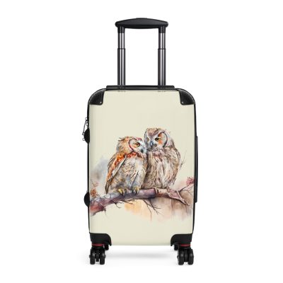 Owl Suitcase - A cute animal luggage with an adorable owl design, ideal for animal lovers who want to travel with whimsy.