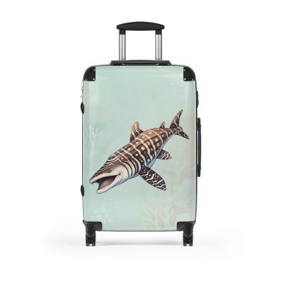 Shark Suitcase - Dive into unparalleled style and durability. This suitcase is your fearless companion for every journey, making a statement wherever you roam.