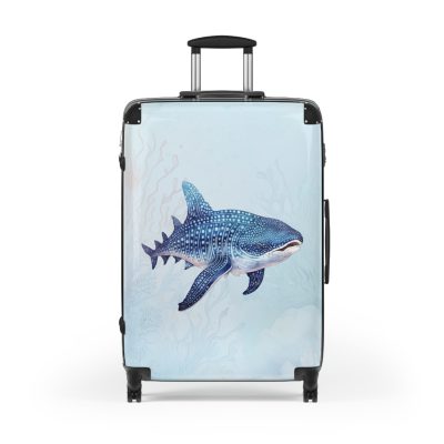 Shark Suitcase - Dive into unparalleled style and durability. This suitcase is your fearless companion for every journey, making a statement wherever you roam.