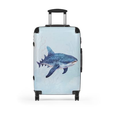 Shark Suitcase - Dive into unparalleled style and durability. This suitcase is your fearless companion for every journey, making a statement wherever you roam.