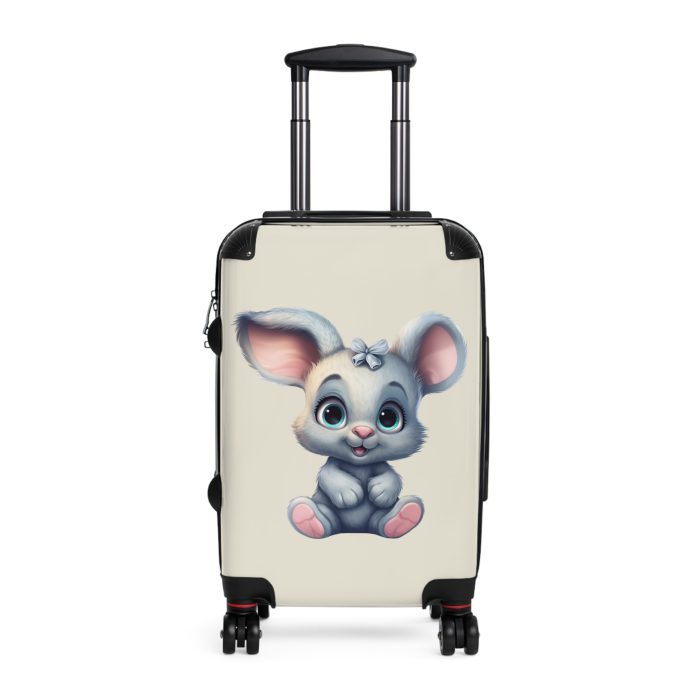 Rabbit Suitcase - An adorable travel gear featuring a bunny-inspired design, perfect for those who appreciate charming and cute styles on their journeys.