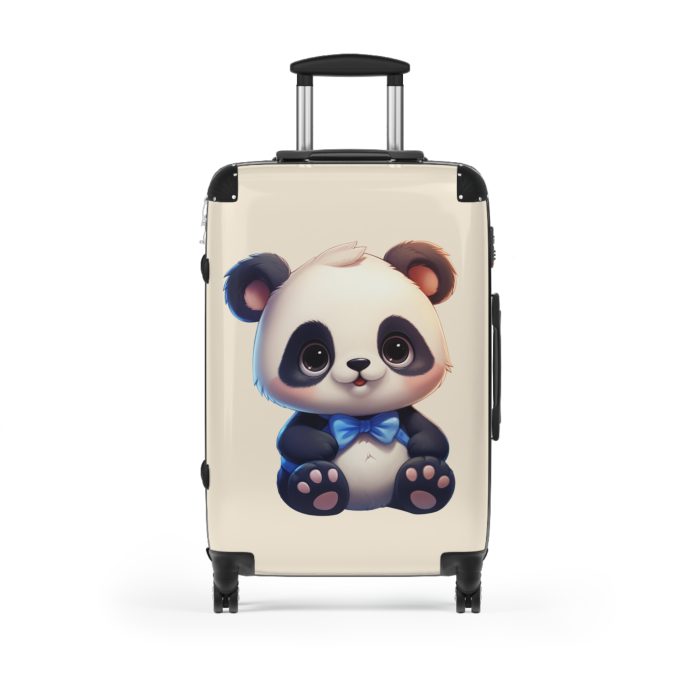 Panda Suitcase - A playful and sturdy kids' luggage featuring an adorable panda design, perfect for young adventurers.