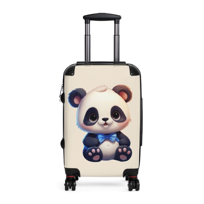 Panda Suitcase - A playful and sturdy kids' luggage featuring an adorable panda design, perfect for young adventurers.