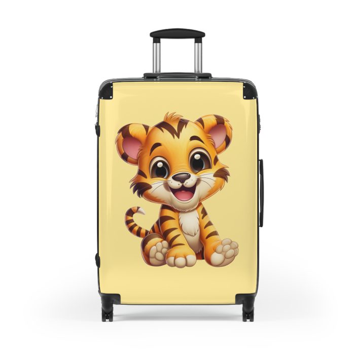 Little Tiger Suitcase - A playful and sturdy kids' luggage featuring an adorable tiger design, perfect for young explorers.