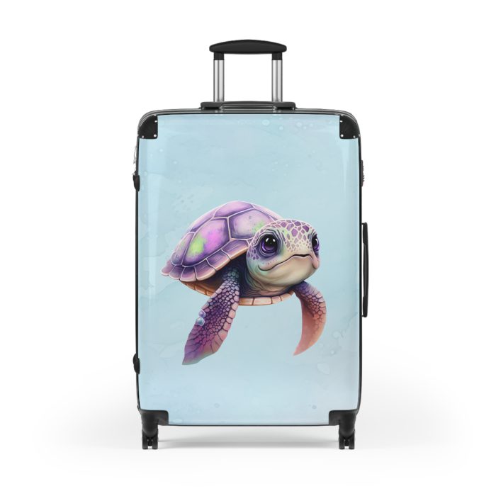 Cute Turtle Suitcase - Your tiny travel companion, adding charm to every journey. Adorable design for travel enthusiasts seeking both style and function.