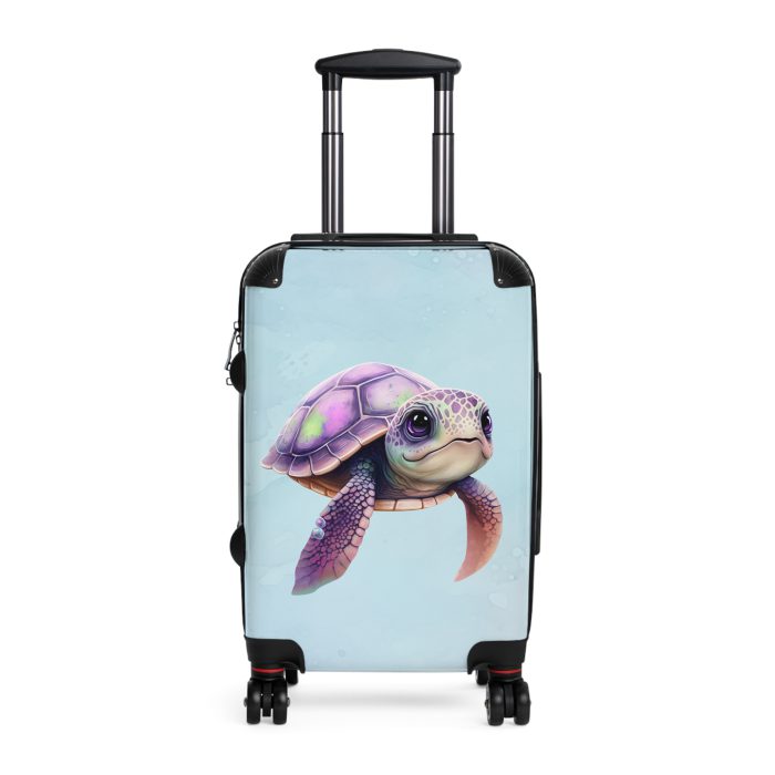 Cute Turtle Suitcase - Your tiny travel companion, adding charm to every journey. Adorable design for travel enthusiasts seeking both style and function.