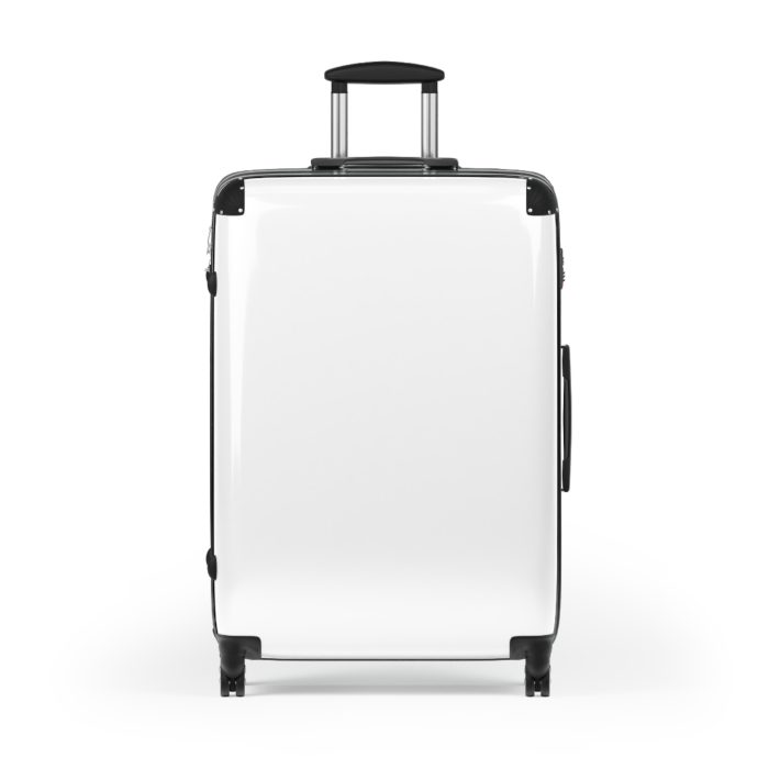 LARGE - Expandable Checked Suitcase Front