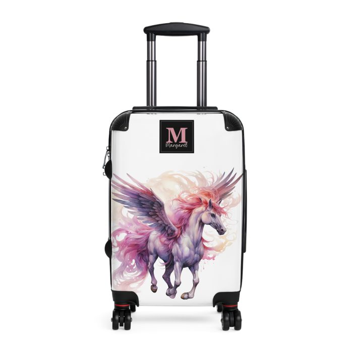 Custom Whimsical Unicorn Suitcase - Your personalized portal to whimsy and magic.