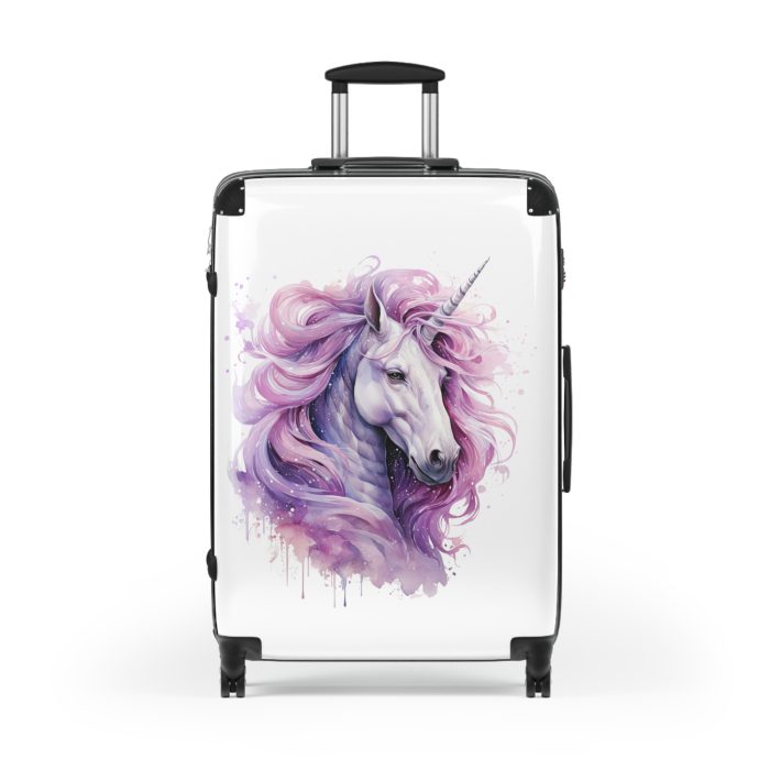 Whimsical Unicorn Suitcase - A magical travel companion for the dreamer in you.