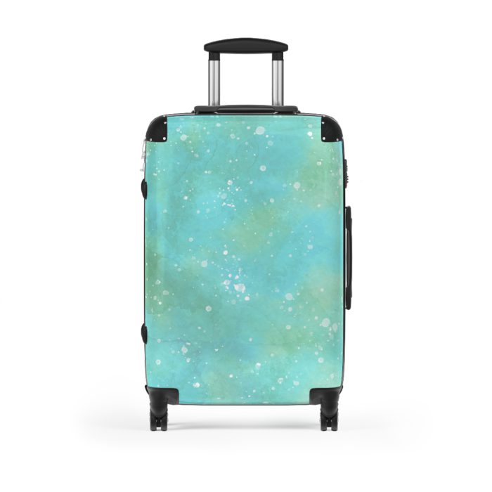 Watercolor Suitcase - A travel companion adorned with captivating watercolor patterns, adding an artistic flair to your adventures.