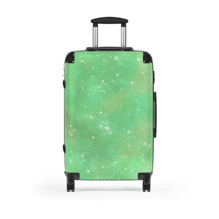 Watercolor Suitcase - A travel companion adorned with captivating watercolor patterns, adding an artistic flair to your adventures.