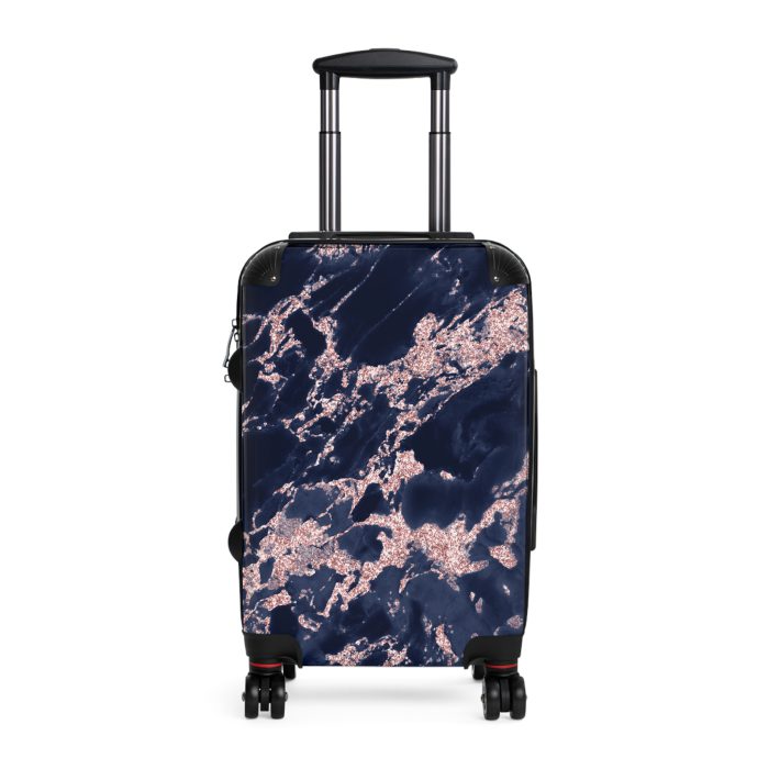 Marble Suitcase - A stylish suitcase featuring an elegant marble design, perfect for travelers who want to add a touch of timeless luxury to their luggage.