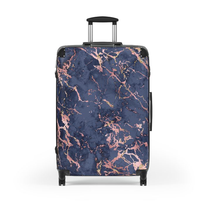 Marble Suitcase - A stylish suitcase featuring an elegant marble design, perfect for travelers who want to add a touch of timeless luxury to their luggage.