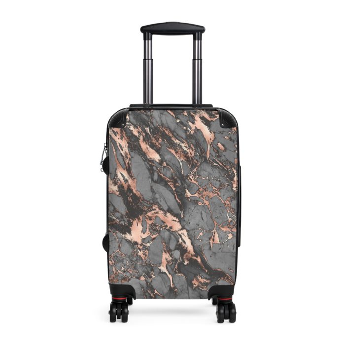 Marble Suitcase - A stylish suitcase featuring an elegant marble design, perfect for travelers who want to add a touch of timeless luxury to their luggage.