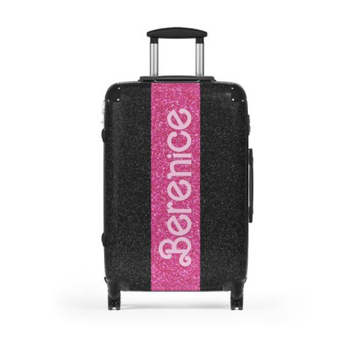 Custom Barbie Suitcase - Personalized Barbie Themed Luggage with Vibrant Design